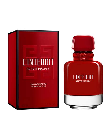 parfum givenchy bei duty free|Givenchy L'interdit Rouge Ultime 80ml Eau de Parfum Spray.